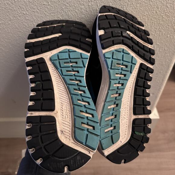 Brooks Shoes Womens Size 8.5 Black Blue Ariel 20 Running Stability Support - Picture 11 of 11